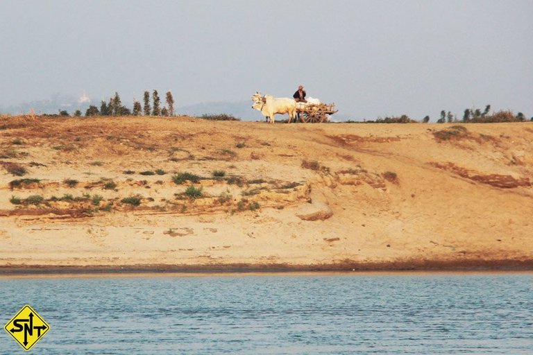  Myanmar - De Mandalay para Bagan de barco - Siga Nossa Trilha