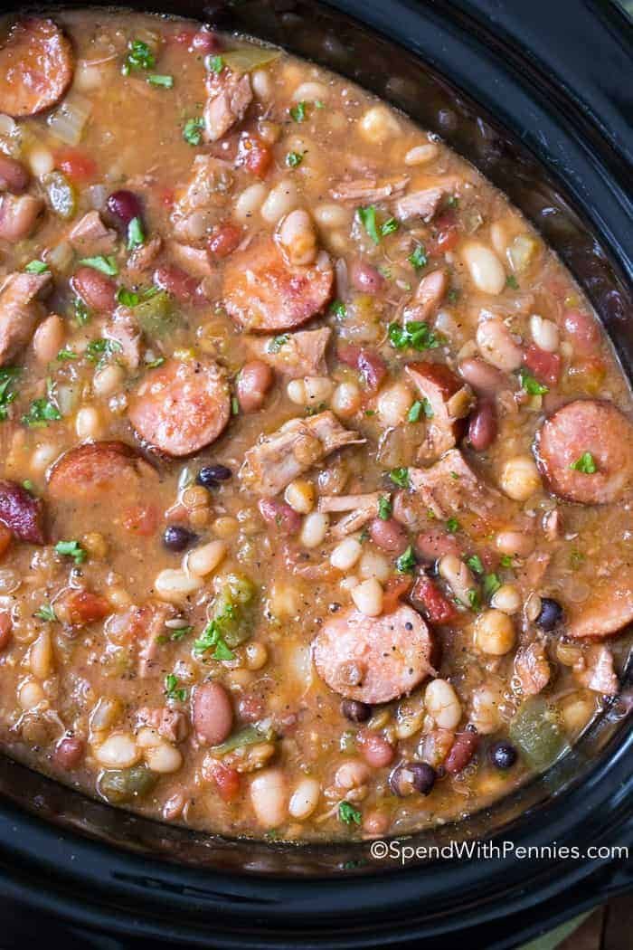 Homemade Cajun Turkey Bean Soup