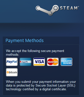 Steam Payments