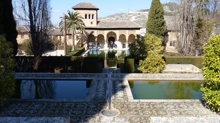 partal palace alhambra granada spain