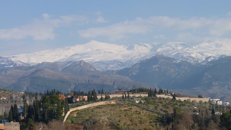 sierra nevada alhambra granada spain