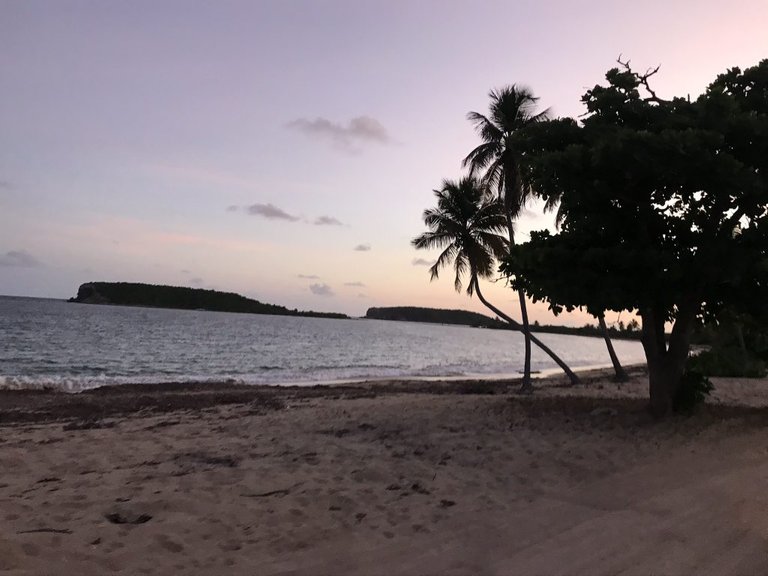 Sunset at Sun Bay Beach, Vieques