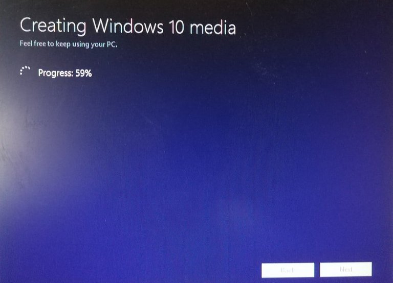 creating windows 10 media