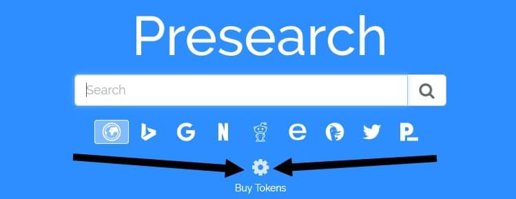 How to use Ecosia with Presearch