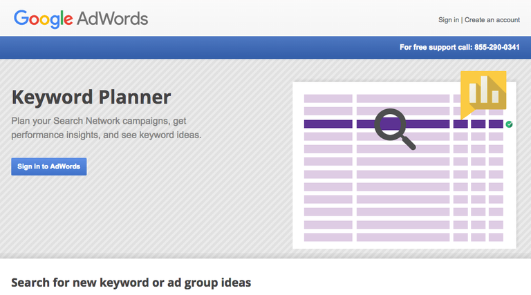 Google Keyword Planner