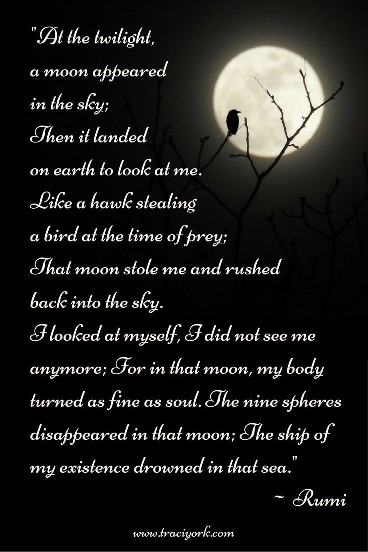 Witch Quote Challenge Week 3 Rumi Moon Quote