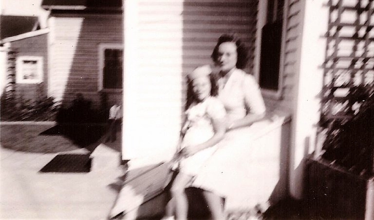 Even More Thirteen Throwback Thursday Photos - Aunt Mary and Mom