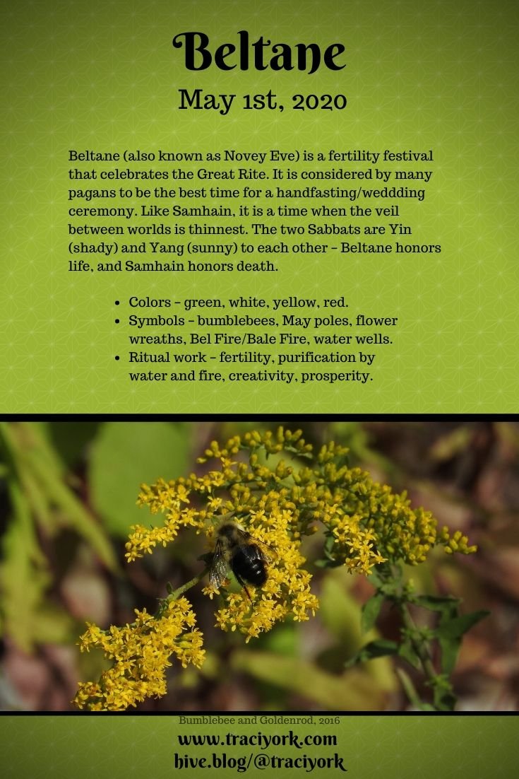 For #MicroblogMondays - Infographics for Beltane & Samhain