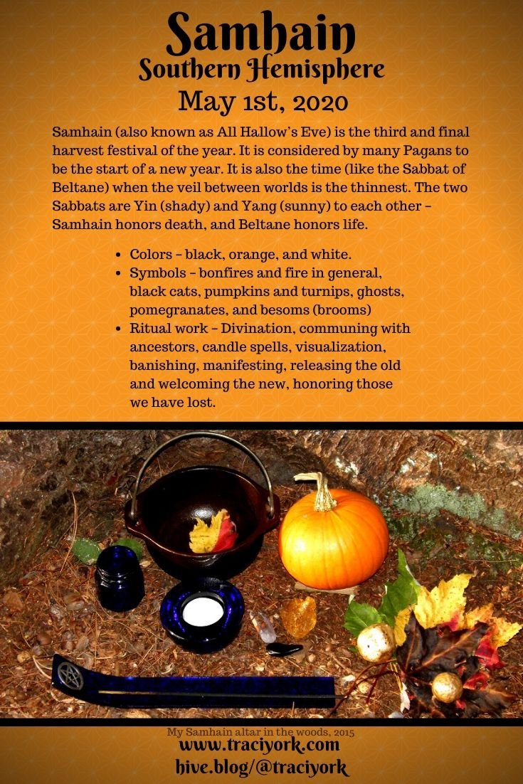 For #MicroblogMondays - Infographics for Beltane & Samhain