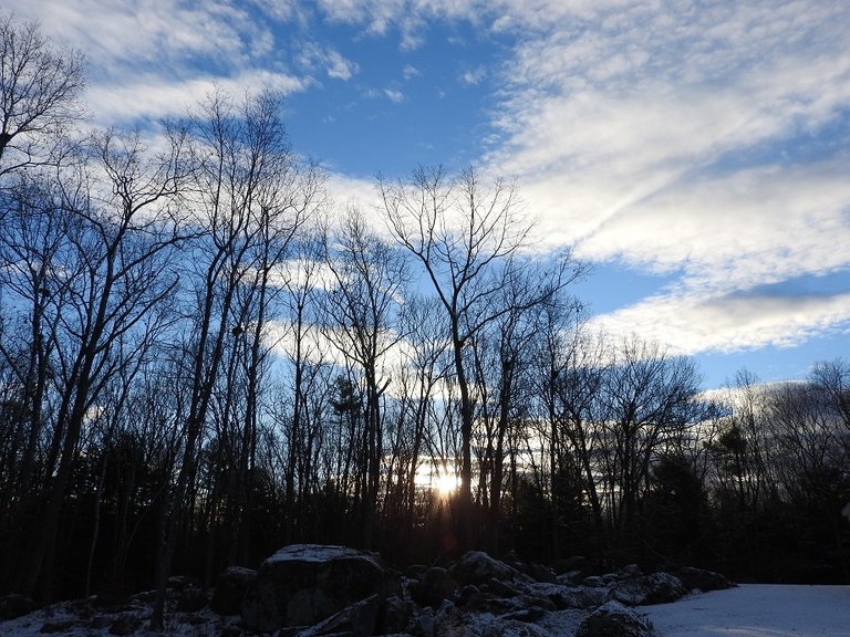 SlideBackSaturday - Six Snowy Sunrise Snaps