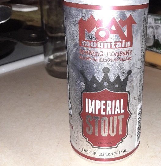 the #BeerSaturday challenge moutain mout imperial stout