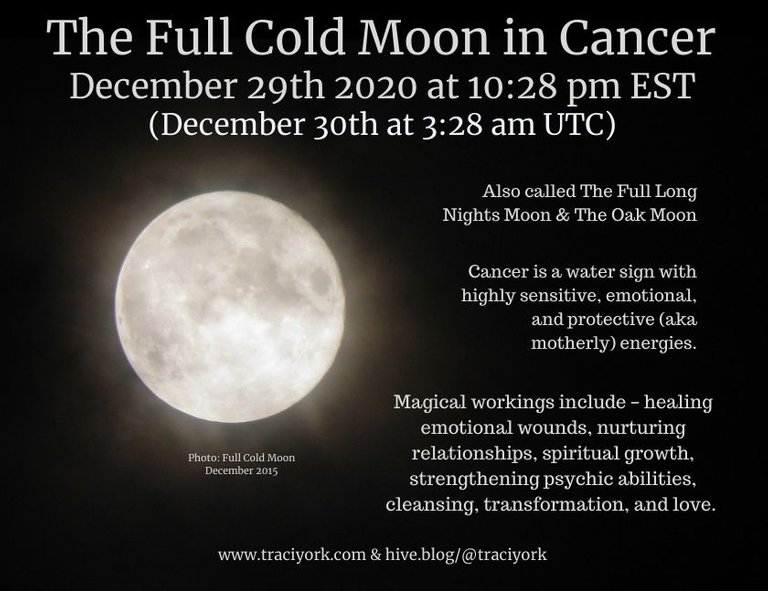 Full Cold Moon in Cancer December 29 Instagram sized