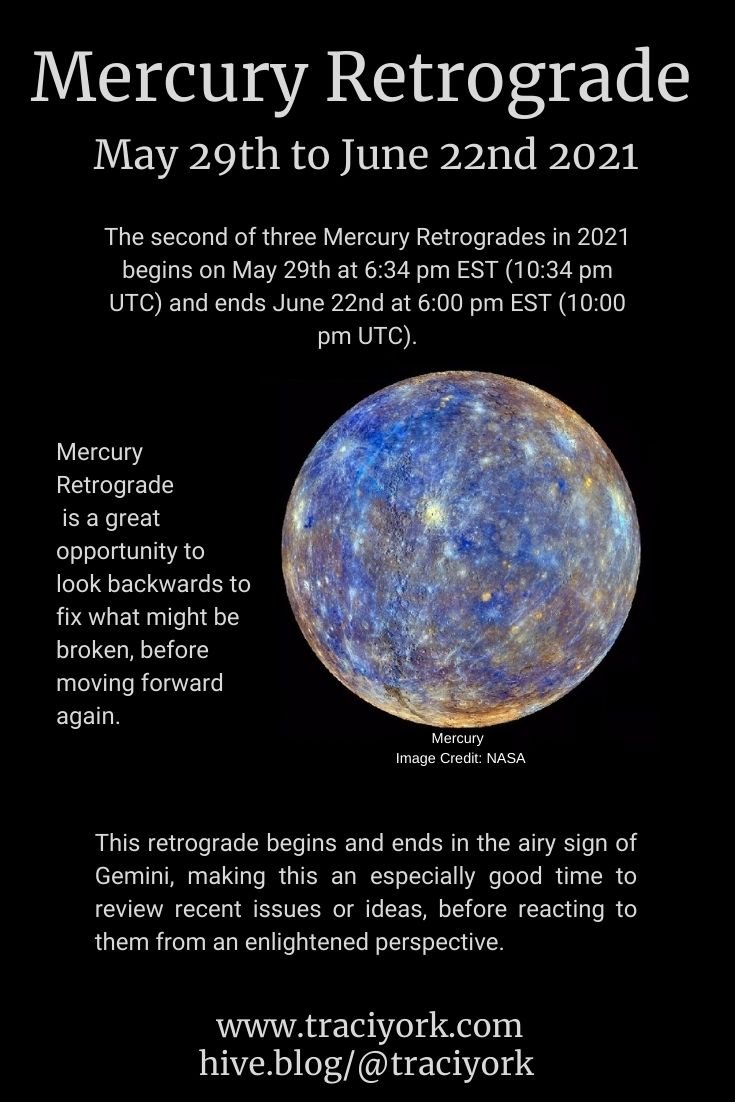 Mercury Retrograde May 2021