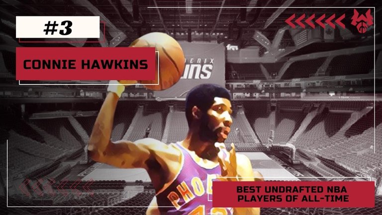 connie hawkins undrafted