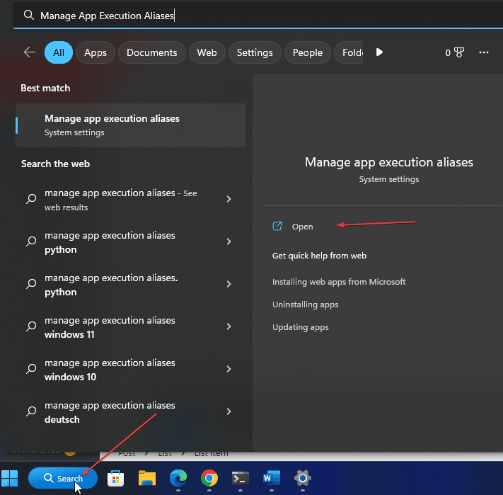 Manage-App-Execution-Aliases