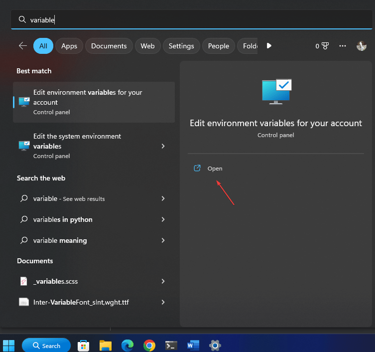 Open-Edit-the-system-environment-vairables