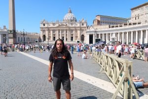 Bitcoin Jesus Didi Taihuttu visits the pope