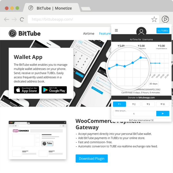 [AIRDROP] BitTube - Monetize your time while browsing the web anywhere!