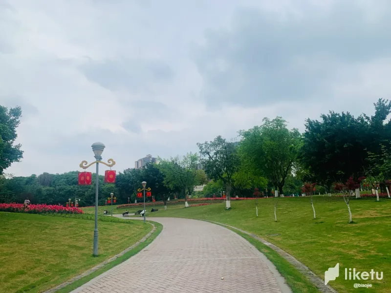 第一次逛仁寿湿地公园