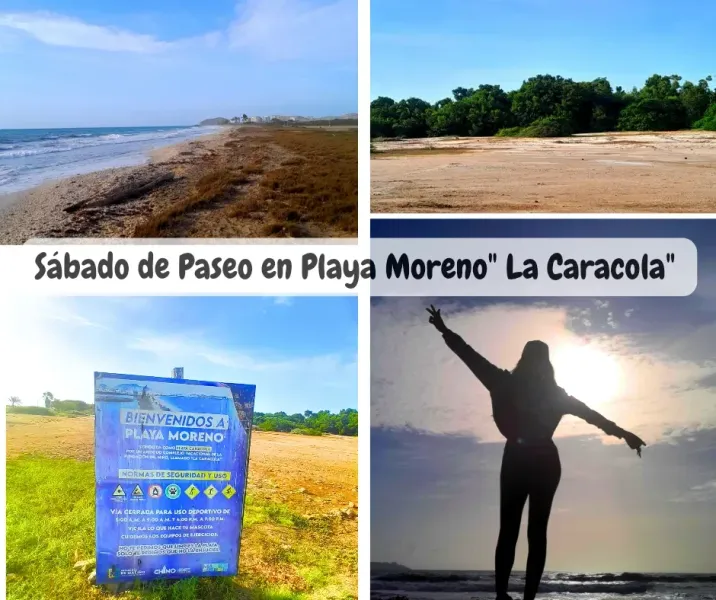 Lindo sábado de paseo en Playa Moreno " La Caracola " Isla de Margarita 🌴[ Esp/Eng]