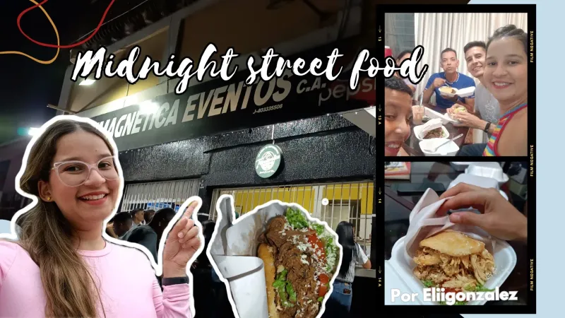 Midnight street food 🫓(ENG-ESP)