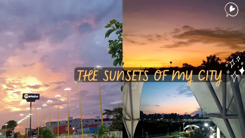 Hive Around The World: The sunsets of my city 🌆 