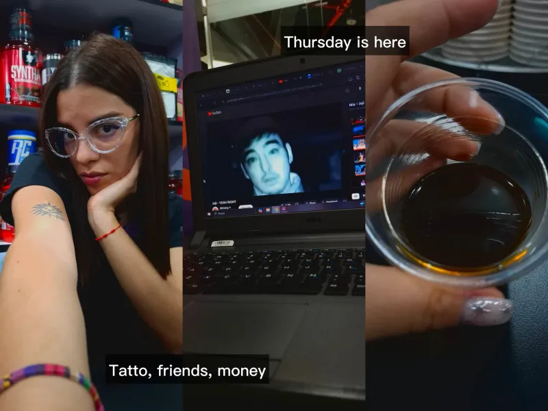 Thursday is here - Tattoo, friends, money