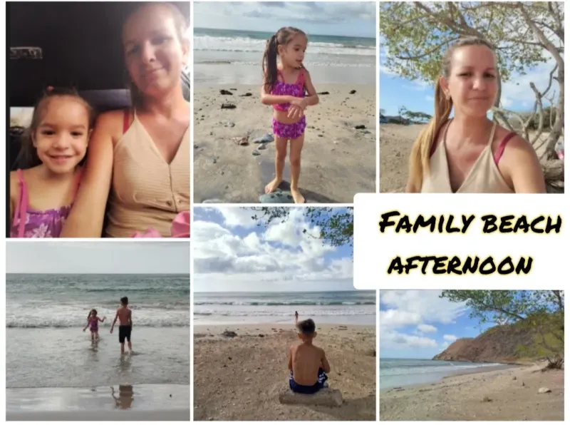 Tarde de playa en familia [Esp/Eng] 