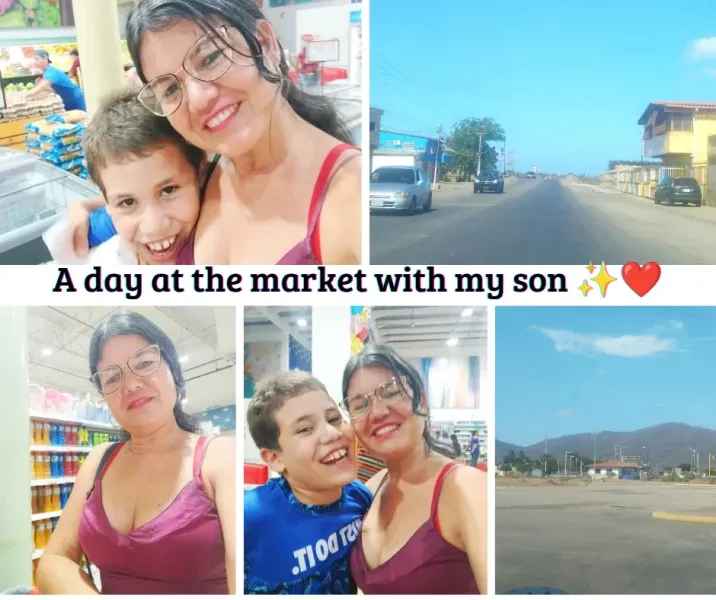 A day at the market with my son ✨❤️[ESP/ENG]