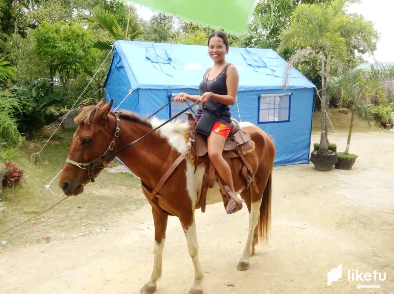 Horseback Riding at a Fish Farm in Palompon, Leyte