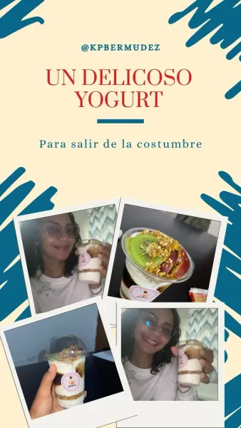 Un rico yogurt para salir de la costumbre… 🍦🍍// A delicious yogurt to get out of habit... 🍦🍍