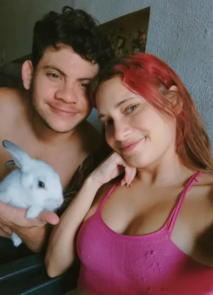 Life is beautiful with my rabbit 🌈🐇🐰