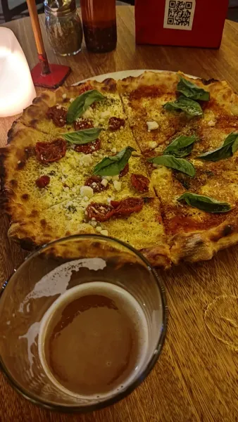 Craft beer & Pizza 🤌🏼🍺