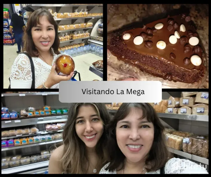 Disfrutando de una Deliciosa Torta de Chocolate y Torta de Piña en La Mega (ESP/ENG)