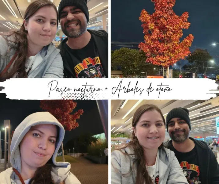 Salida nocturna + lindos árboles de otoño 🍁 [ESP-ENG]