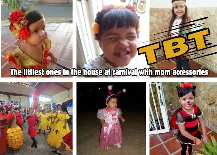 [ENG-ESP] TBT | The littlest ones in the house at carnival with mom accessories 🎀