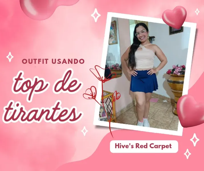 Outfit usando top de tirantes | Outfit using a strapless top