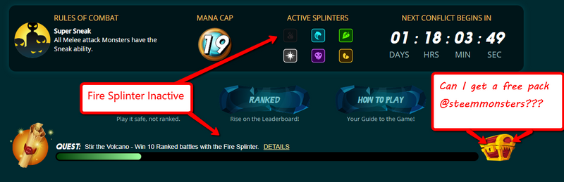 This is not fair---@Steemmonsters you owe us a free pack