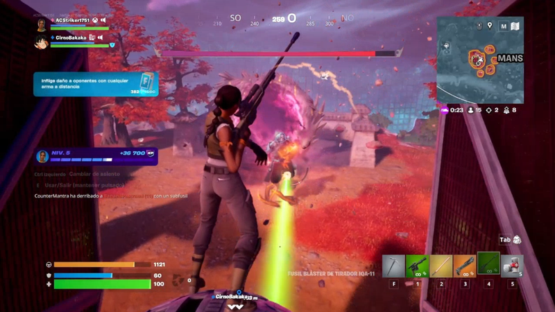 So I FINALLY played Fortnite...but with Star Wars blasters and sabers [ENG/ESP]