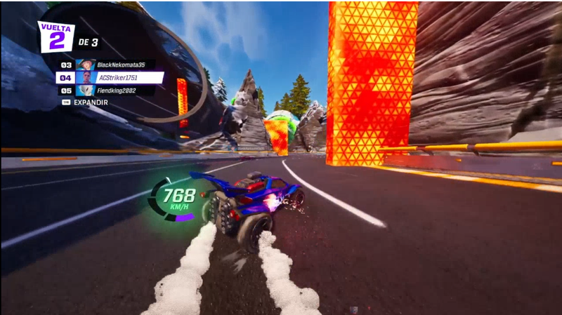 Trying out Fortnite's Rocket Racing for the first time...through Xbox Cloud Gaming? [ENG/ESP]