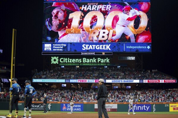 Bryce Harper records his 1000th Career RBI in last night's victory! + A.D. Hammer RTTS Part 52