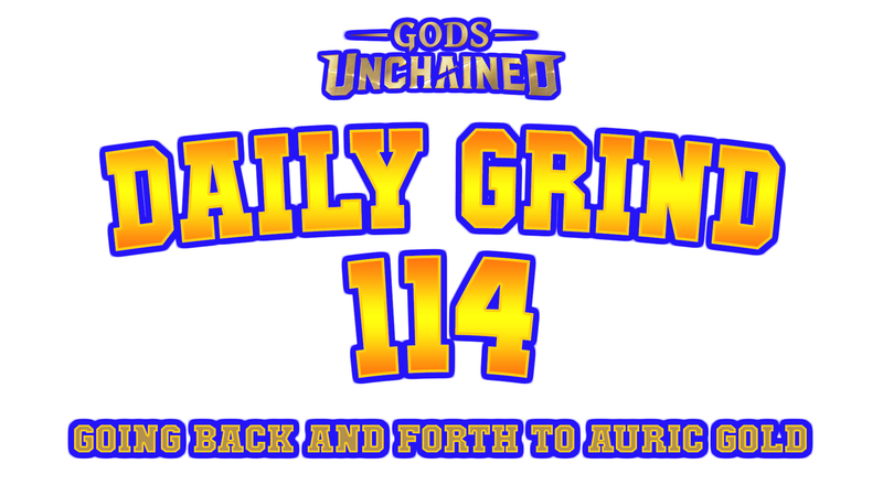 Daily Grind #114 - Going Back and Forth to Auric Gold