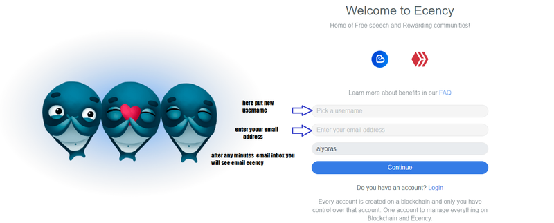 Guide for New account ecency/hive and keychain