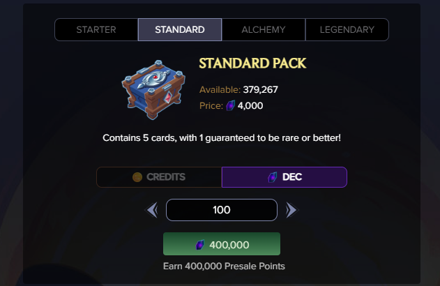 Conclave Arcana Presale