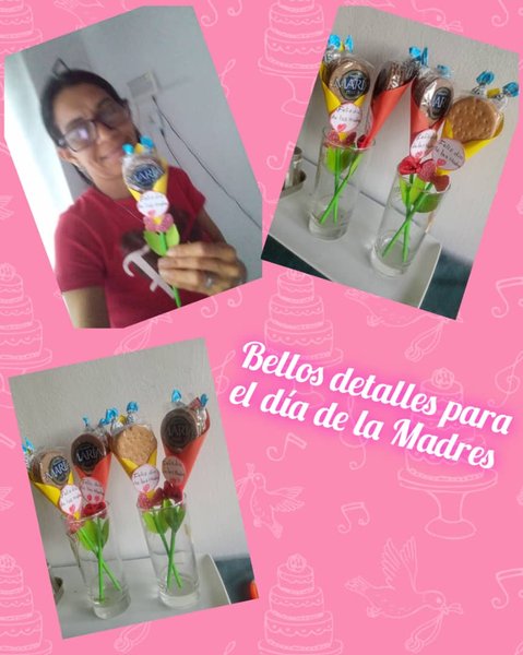 (Esp/Eng) Un Bello detallé para el día de las Madres//A beautiful Mother's Day detail.