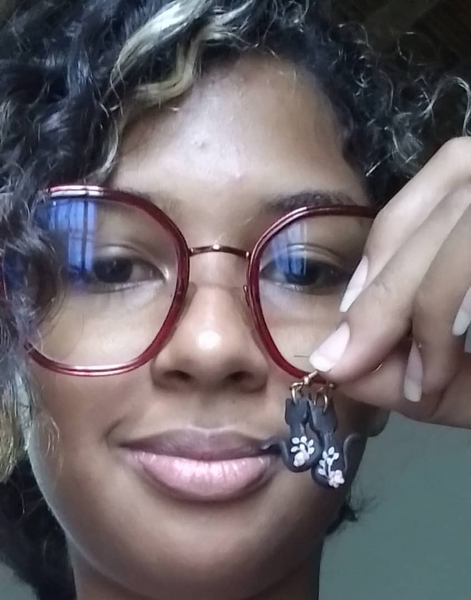 🐈‍⬛ Kitten earrings made by me 🐈‍⬛