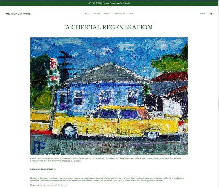 Art For Mags - The Words Faire Literary Magazine #4