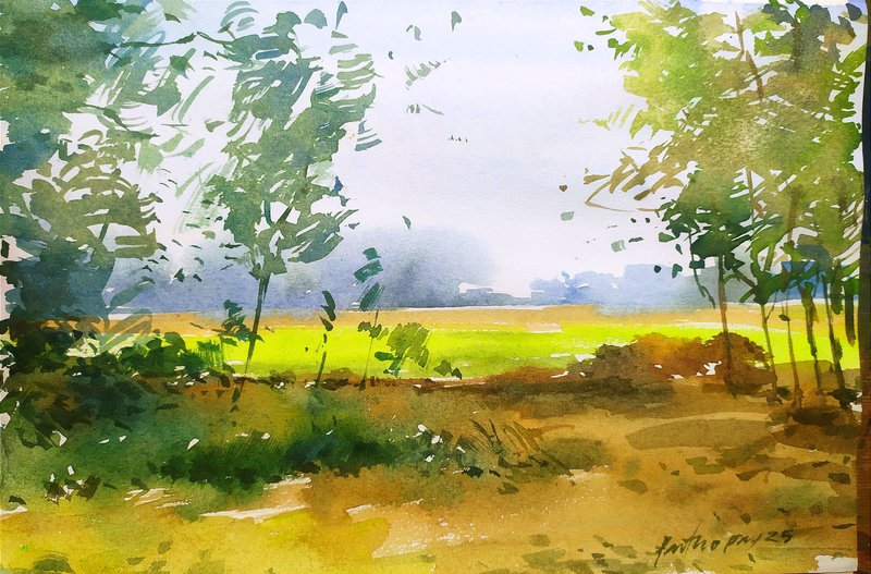 Landscape study. 