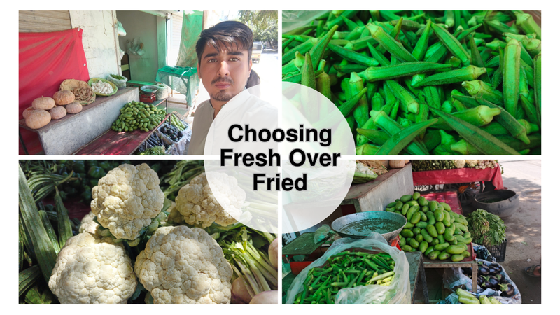𝗠𝘆 𝗧𝗿𝗶𝗽 𝘁𝗼 𝘁𝗵𝗲 𝗩𝗲𝗴𝗲𝘁𝗮𝗯𝗹𝗲 𝗠𝗮𝗿𝗸𝗲𝘁🥦:  𝗖𝗵𝗼𝗼𝘀𝗶𝗻𝗴 𝗙𝗿𝗲𝘀𝗵 𝗢𝘃𝗲𝗿 𝗙𝗿𝗶𝗲𝗱🥗🍟