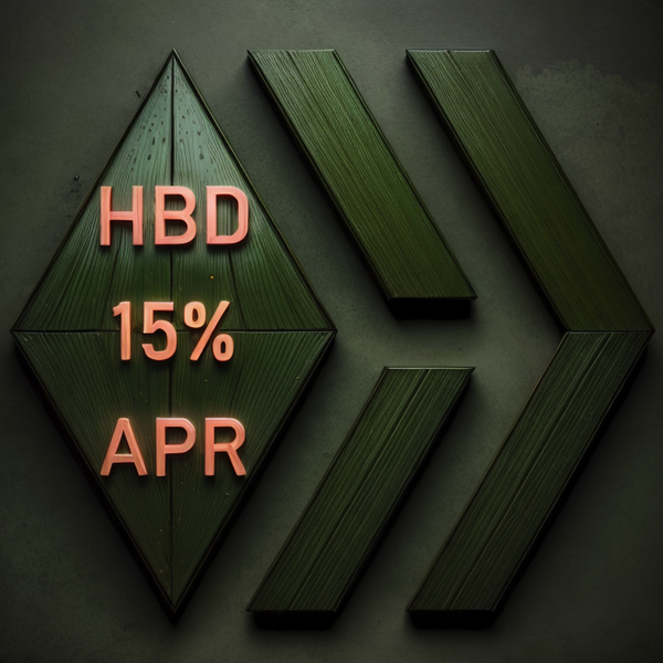 Lowering my HBD APR vote to 15%